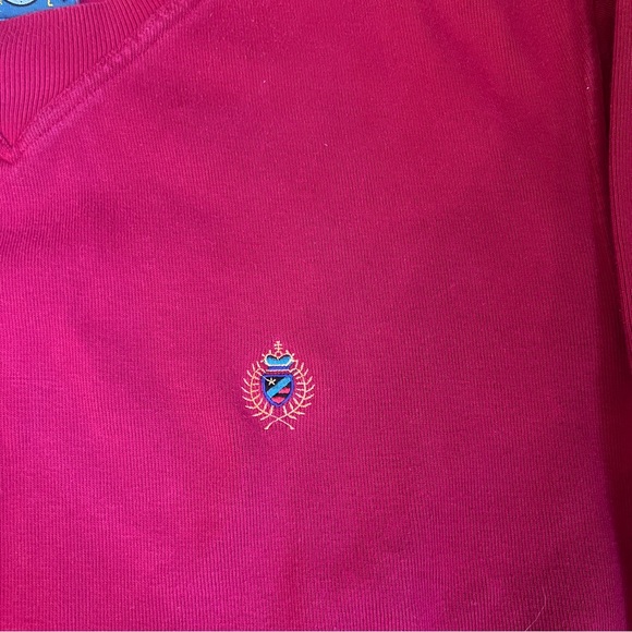 Vintage Jantzen Crewneck Sweatshirt Red Size Large - Picture 2 of 4